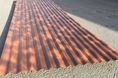 Rust Effect PVDF Paint Finish Corrugated Sheets