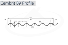Cembrit B9 Profile GRP Sheets