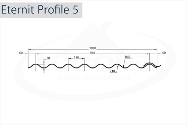 Eternit Profile 5 GRP sheets