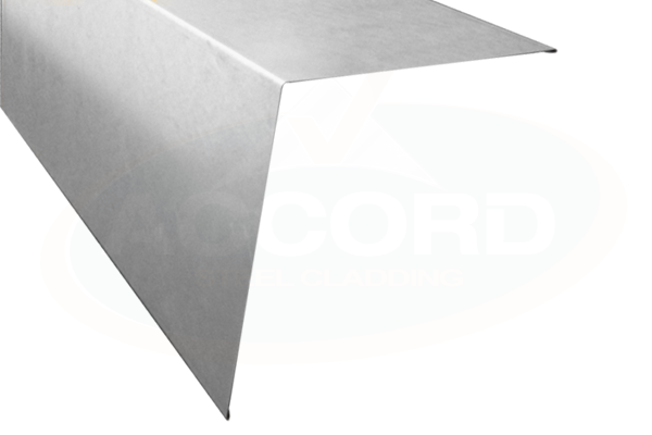 Anthracite Plastic Coated 3m Ridge & Barge Board Flashing for Roofing & Cladding 