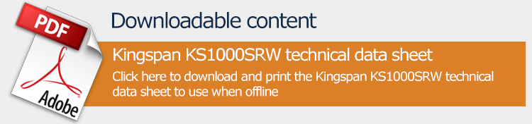 Download Kingspan KS1000SRW data sheet