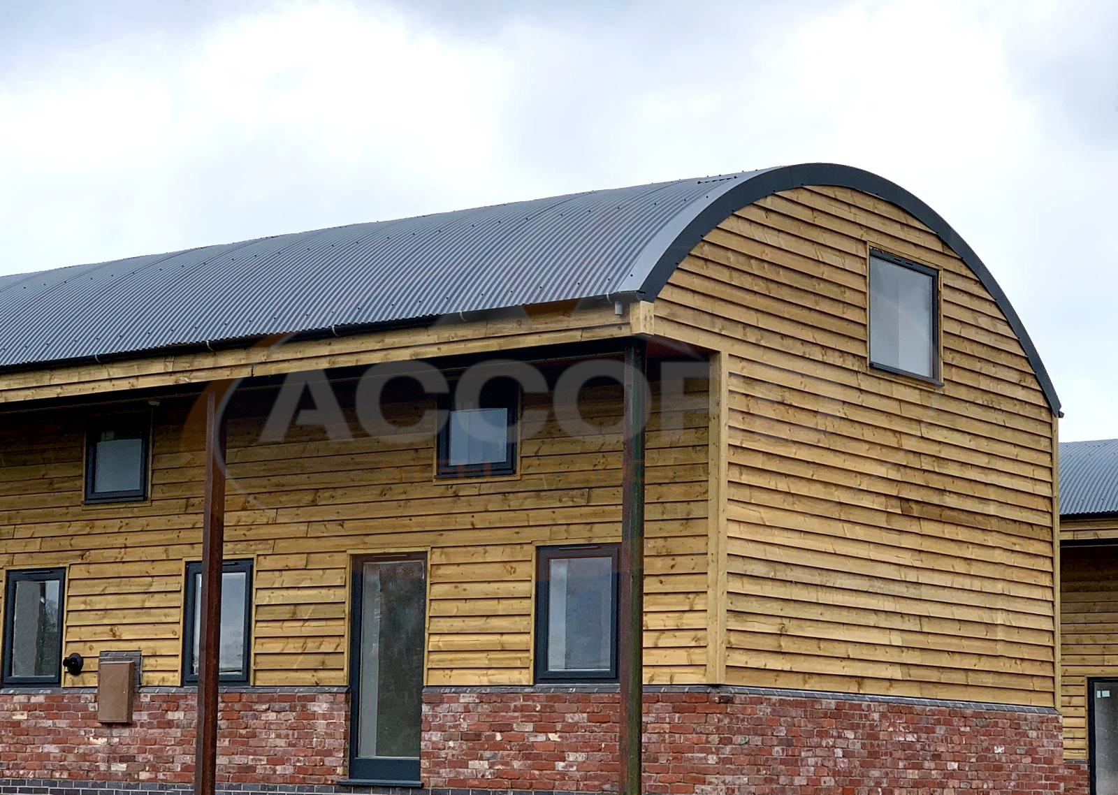 ANTHRACITE POLYESTER COATED CORRUGATED STEEL ROOFING SHEETS ROOF CLADDING 