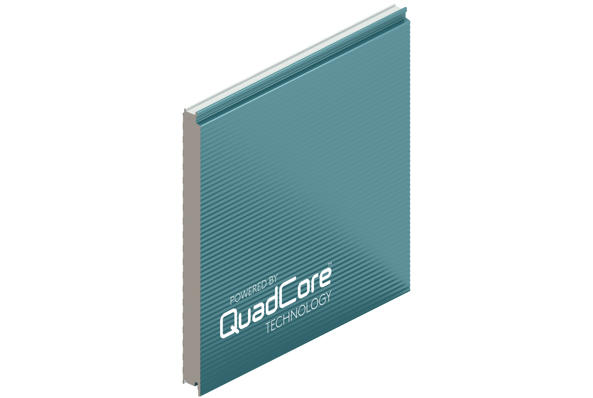 QuadCore KS1000MR Micro Rib Wall Panel - Juniper Green Color
